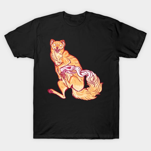 Gef the Extra Clever Mongoose T-Shirt by ZackLoupArt